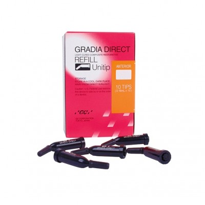 GC Gradia Direct Unitips AO2 dplňkové balení 10 unitipů