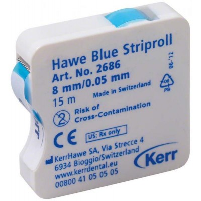 Hawe Neos Striproll modrá pásková matrice 15 m, šíře 8 mm 