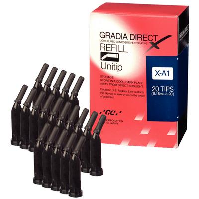 GC Gradia Direct X, 20 Unitips, X-A1