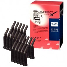 GC Gradia Direct X, 20 Unitips, X-A3,5