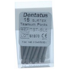 Titanové čepy Dentatus - super dlouhé (17 mm), průměr 1,66 mm, 15 ks
