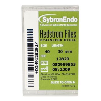 Hedstrom 6 ks SybronEndo vel. 40, 30 mm