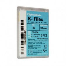 K-FILE 6 ks SybronEndo vel. 20,25 mm