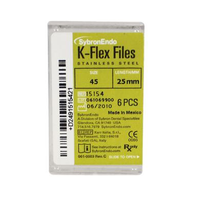 K-FLEX  6 ks SybronEndo vel. 45, 25 mm