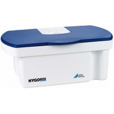 Durr Hygobox dezinfekční box, víko modré, síto bílé
