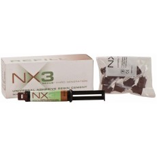 NX3 - duálně tuhnoucí cement čirý, 5 g stříkačka