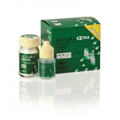 GC Fuji IX Extra  1-1 Pack A3 (15g prášku, 6,4 ml tekutiny)