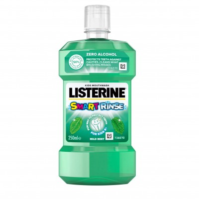 Listerine Smart Rinse Mint (dětský) 250 ml - doprodej