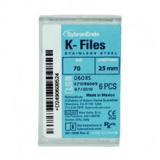 K-FILE 6 ks SybronEndo vel. 70, 25 mm