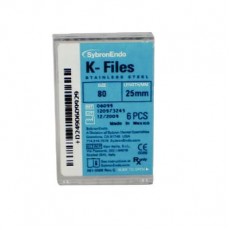 K-FILE 6 ks SybronEndo vel. 80, 25 mm