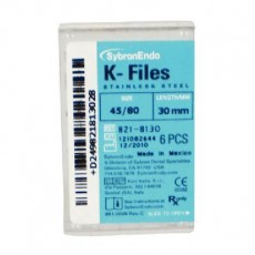 K-FILE SybronEndo vel. 45-80, 30 mm