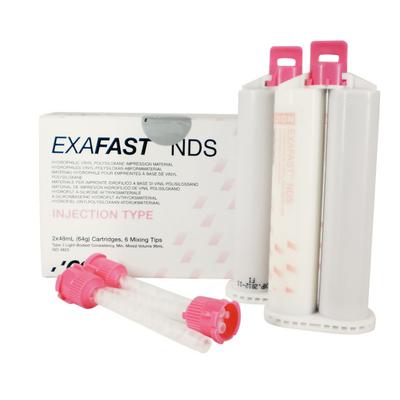 GC Exafast NDS,  Injection, 2 kartuše + 6 míchacích kanyl II, velikost S (růžová)l