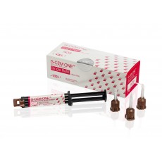 G-CEM ONE Single Refill AO3, 1 syringe (4,6g), 8x GC Automix Tips Regular, 2x GC Automix Endo tips