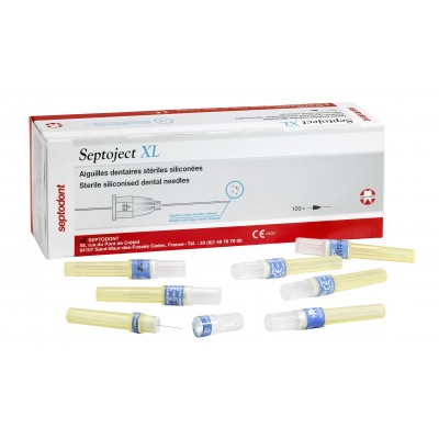 Septoject XL 30G short 0,3 x 21 mm blue, 100 ks