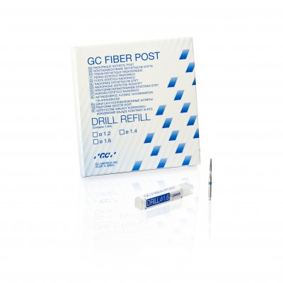 GC Fiber Post, drill  1x 1,2 mm