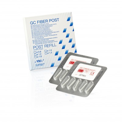 GC FIBER POST, Refill, 10 ks, prům. 1,4 mm