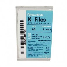 K-FILE 6 ks SybronEndo vel. 08, 21 mm