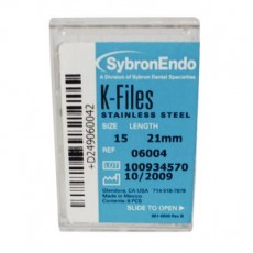 K-FILE 6 ks SybronEndo vel. 15, 21 mm