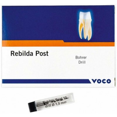 Rebilda Post - vrtáček 15 ø 1,5 mm, 1ks, černý