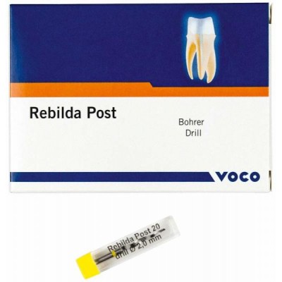 Rebilda Post - vrtáčekl 20 ø 2,0 mm, 1 ks, žlutý