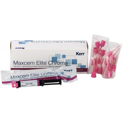 Maxcem Elite Chroma žlutý,  2x 5 g