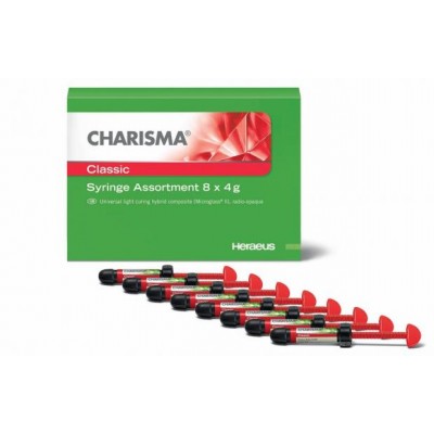 Charisma Syringe Assortment - 8 stříkaček - 4 g