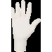 Jednorázové latexové nepudrované rukavice DERMAGEL®, vel. M, krémové, balení 100 ks
