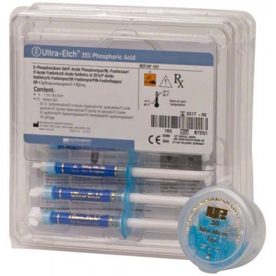 Ultra Etch  35% Kit - 4x stříkačky 1,2 ml, 20x kanylka blue micro