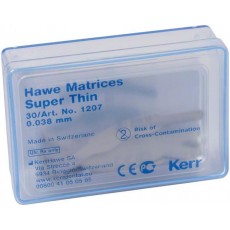 Hawe Neos matrice super tenké ocelové  0,038 mm tvarované 30 ks (Supermat)