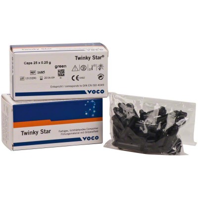 Twinky Star 25 x 0,25 g kapsle zelená